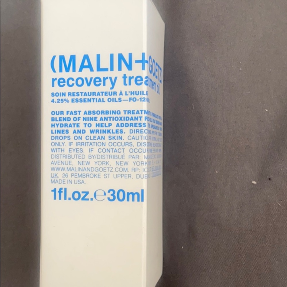 Malin + Goetz Recovery Treatment oil